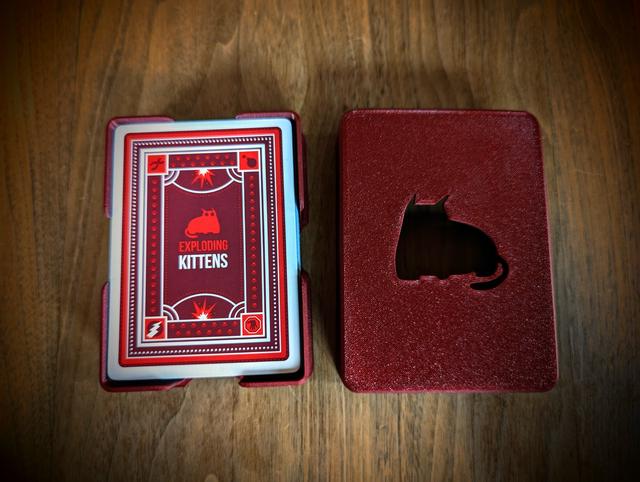 exploding kittens 2 player box 3D model thumbnail