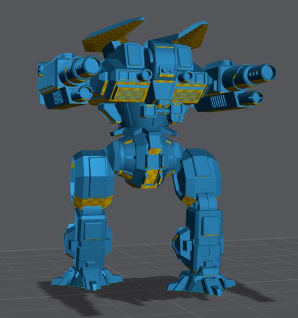 Rifleman II RFL-3N-2 3D model thumbnail
