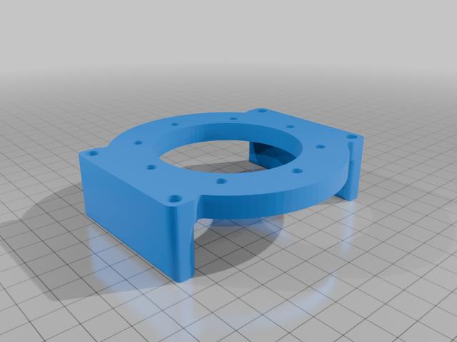 Unifi G6 Turret soffit mount 3D model thumbnail