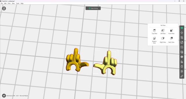 Dummy 13 middle finger but better 3D model thumbnail