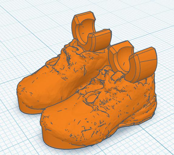 shoes for dummy 13 3D model thumbnail