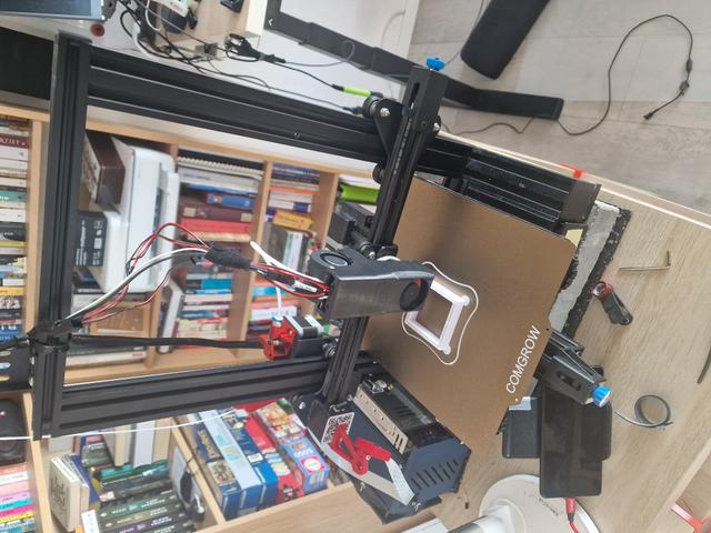 The100 Toolhead on Ender 3 (v2) 3D model thumbnail