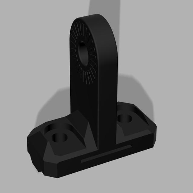 2020 VSlot mount for "Articulating Raspberry Pi Camera Mount" 3D model thumbnail