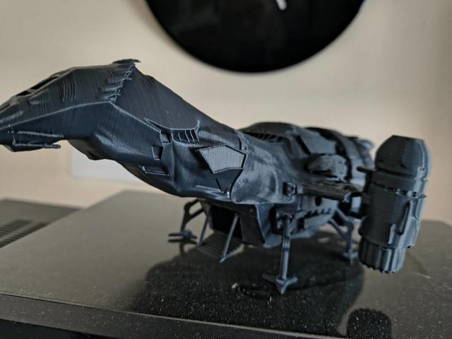 Serenity [Firefly] with landing gear and swivel engines 3D model thumbnail