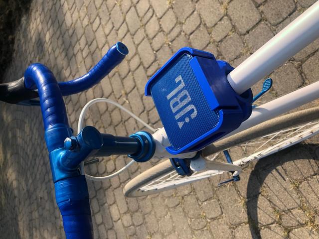 Bicycle holder for the JBL GO 2 speaker | JBL speaker mount 3D model thumbnail