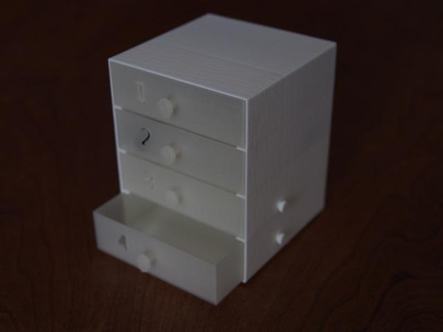 Another Desk Organizer 3D model thumbnail