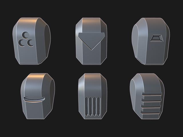 Yet Another Head Collection for DUMMY 13 - Version 1.0 3D model thumbnail