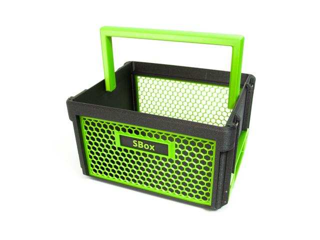 SBox for MK2/3/4 - Perforated Crate 3D model thumbnail