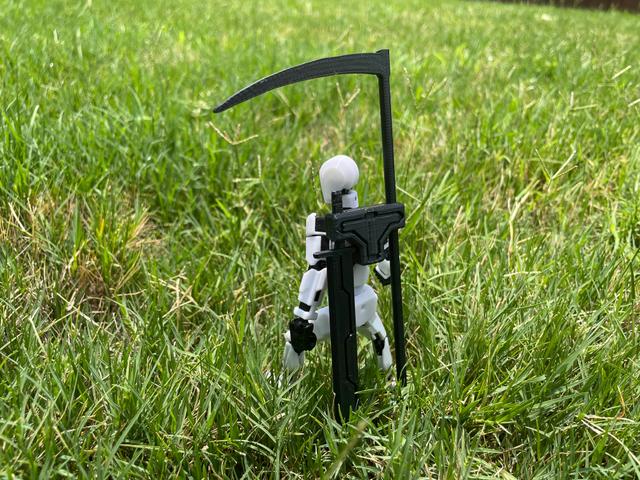 Dummy 13 Dual Weapon Holder 3D model thumbnail