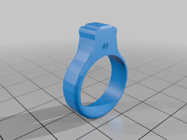 A cool ring :) 3D model thumbnail