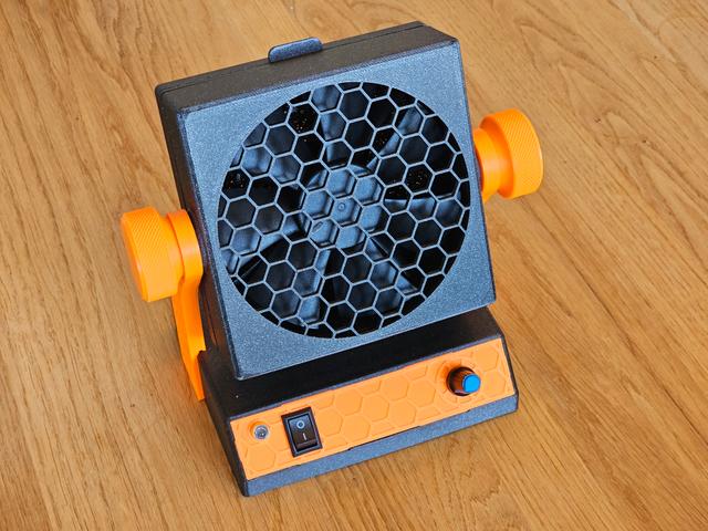 Heavy Duty Battery Powered USB-C Solder Fume Extractor 3D model thumbnail