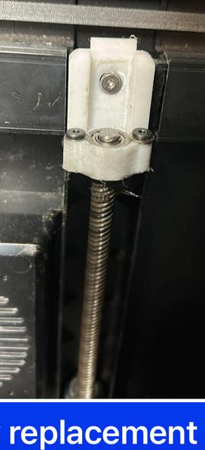 K1-Max-Z-Axis_Support bearinig cut-in  3D model thumbnail