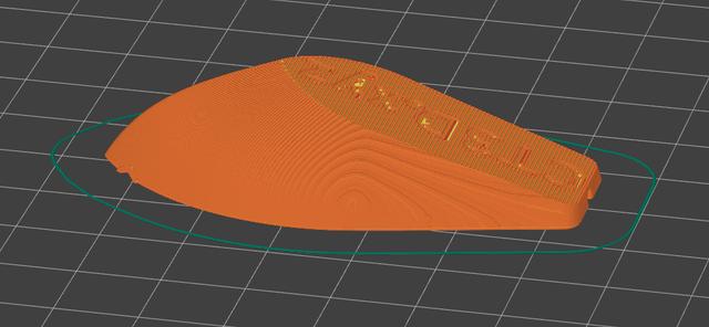 Tabletop floating 3D Benchy 3D model thumbnail