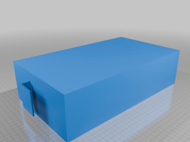 Book box 3D model thumbnail