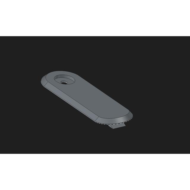 Radtel RT-950 Pro side port cover 3D model thumbnail