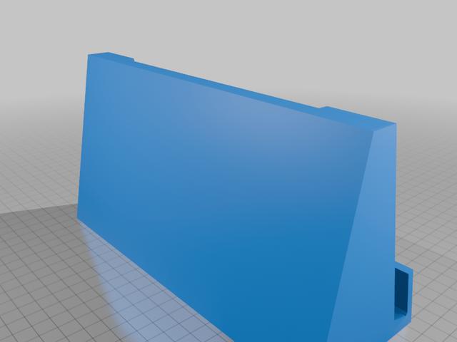 plastic holder 3D model thumbnail