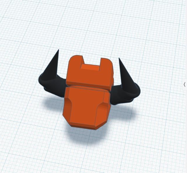 Devil Heads Dummy 13 3D model thumbnail
