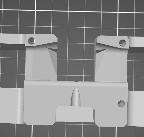 END CHASSIS - B04 Fixed holes 3D model thumbnail