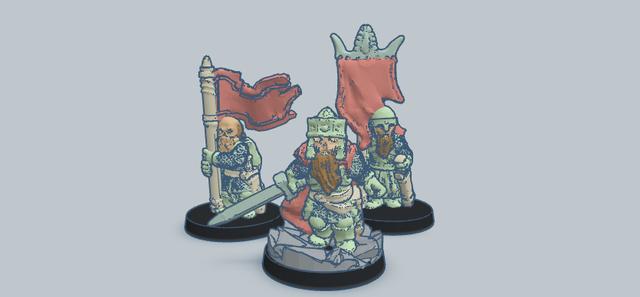 King of the Dead 10mm Scale 3D model thumbnail