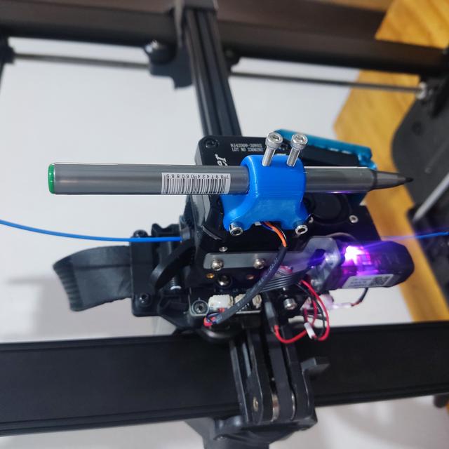 Simple Pen plotter for ender 3 V3 SE 3D model thumbnail