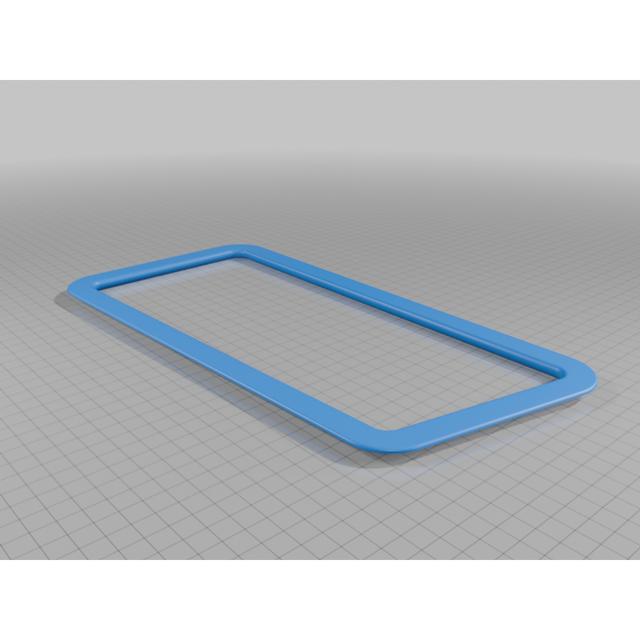 BMW 4 series M4 G82 G22 Trunk trim left / tool compartment plastic border and cover  3D model thumbnail