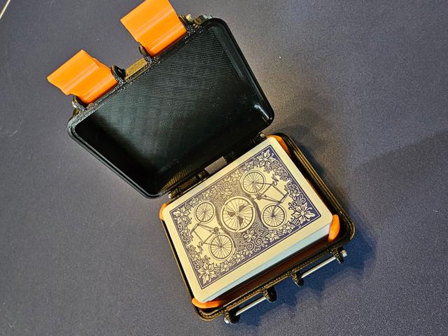 Bicycle Playing Cards Rugged Box - 2 Decks 3D model thumbnail