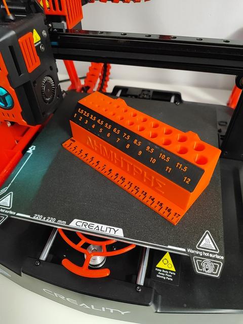 Drill Bits Holder for Multiboard 3D model thumbnail