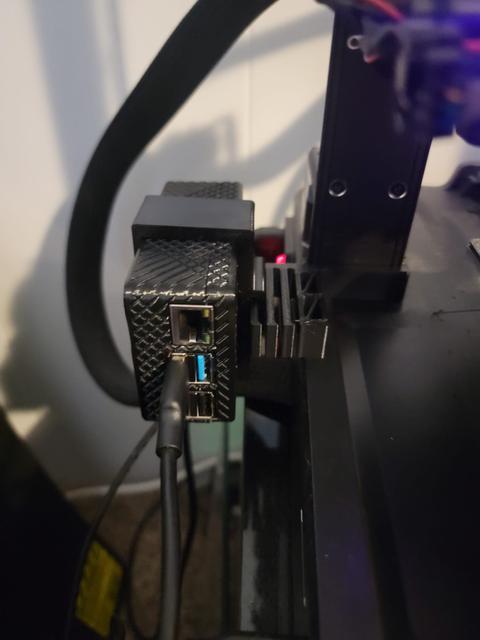Ender 3 v3 SE RPi4 Mount 3D model thumbnail