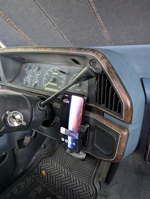 87-91 F150 Phone holder for coin/cubby slot 3D model thumbnail
