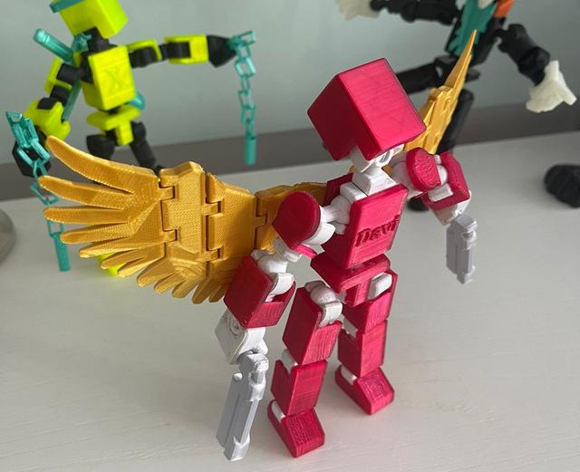 Mini 13: Wings 3D model thumbnail