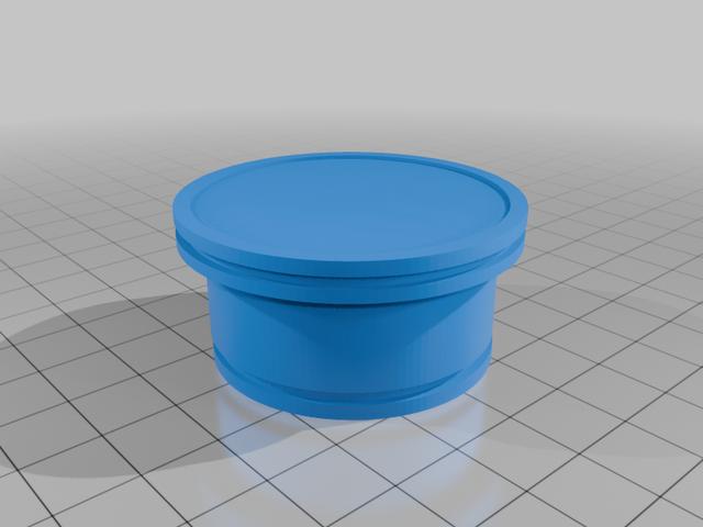 Arriflex 16mm lens cap 3D model thumbnail