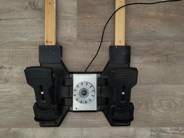 Saitek/Logitech Rudder Pedal Spacer 3D model thumbnail