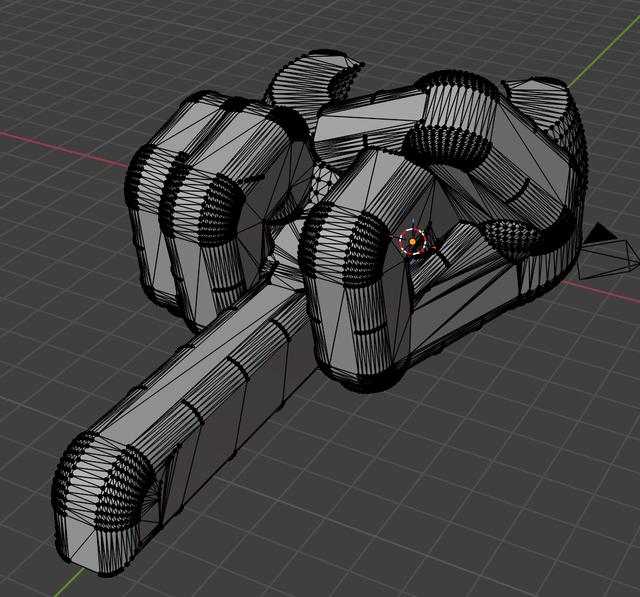 The missing hands 3D model thumbnail