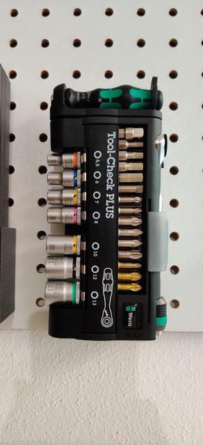 Wera Tool-Check Plus Pegboard Holder 3D model thumbnail