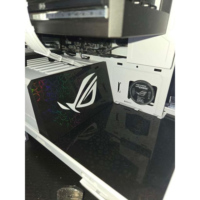 Psu Cover / Bottom inlay / 120 mm Adjustable Fan mount for HAF500 PC Case 3D model thumbnail