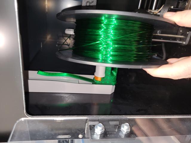 Tilted Filament Holder 3D model thumbnail
