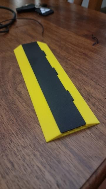 YellowJacket cable protector pencil case and ruler 3D model thumbnail