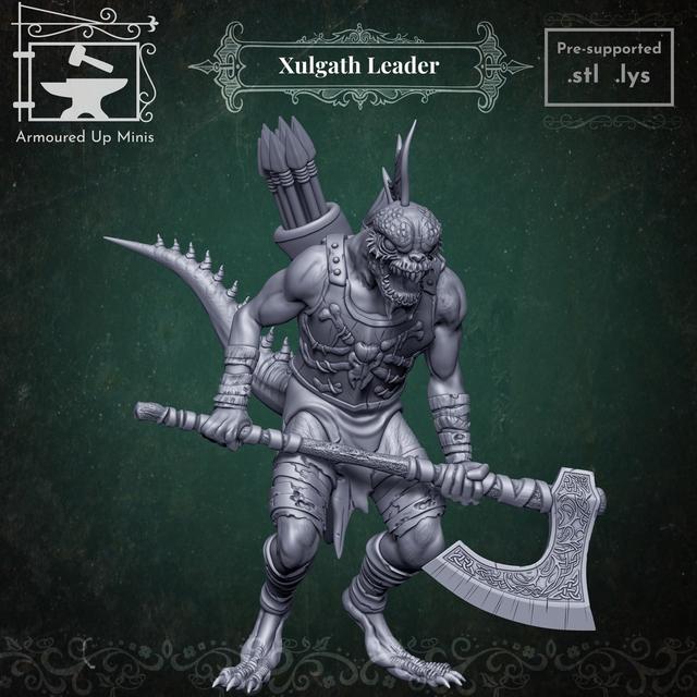Xulgath Leader 3D model thumbnail