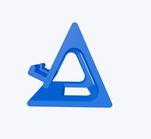 phone stand desk 3D model thumbnail
