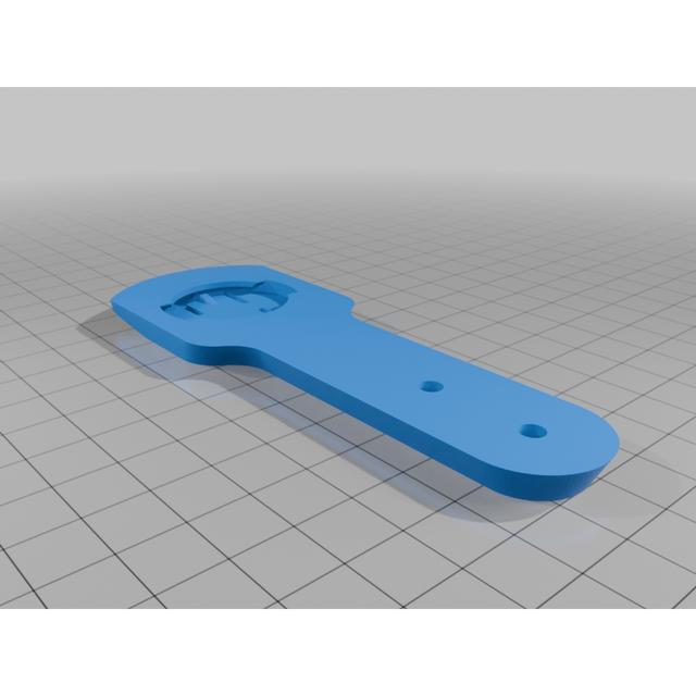 Scott Addict RC bike computer mount for Wahoo Elemnt Bolt V2 3D model thumbnail