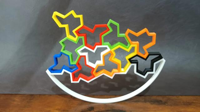 Balancing Hat - Balance game 3D model thumbnail