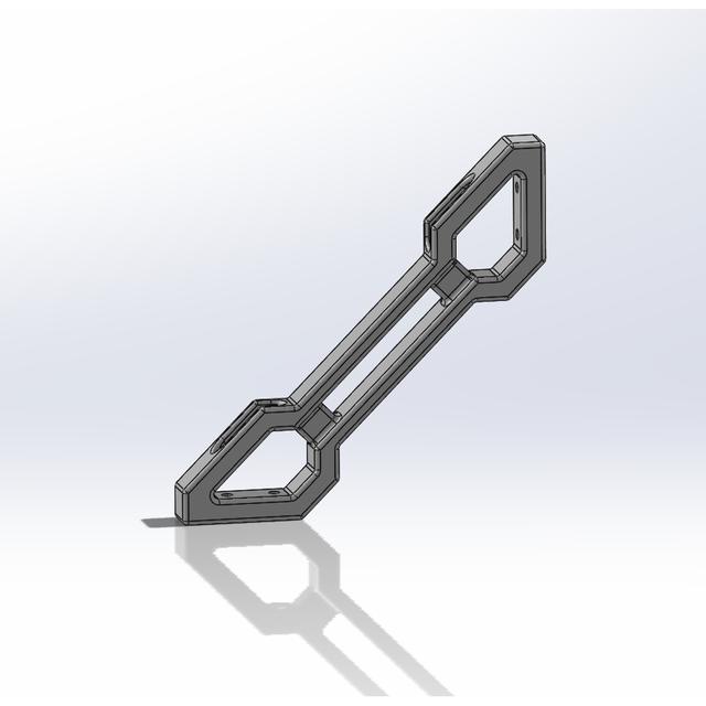 2020 / 3030 profile frame brace " THE BONE" 3D model thumbnail