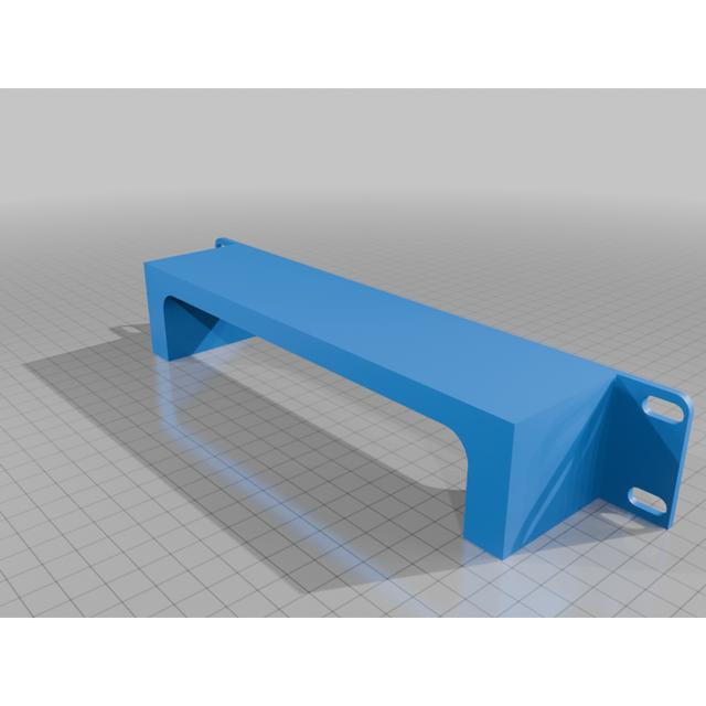 ugreen DXP4800 Plus 10 Inch Rack Mount 3D model thumbnail