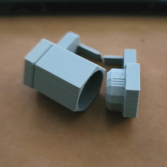 Tolerance/Calibration Test of Shelf Joint 3D model thumbnail