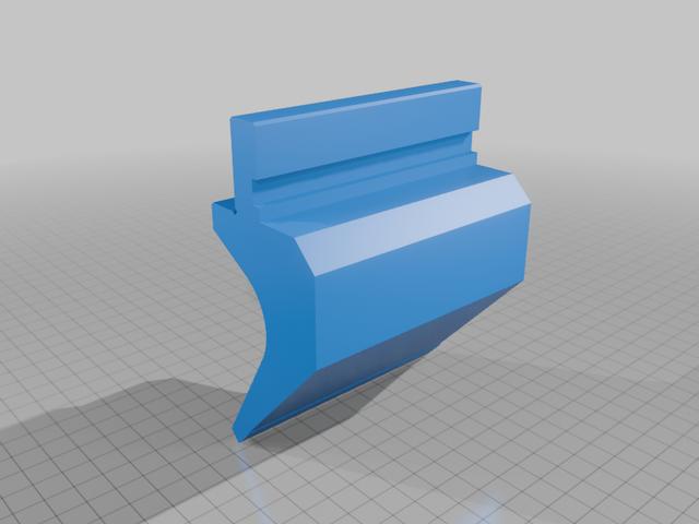 Press Brake Tool Punch 10.672 3D model thumbnail