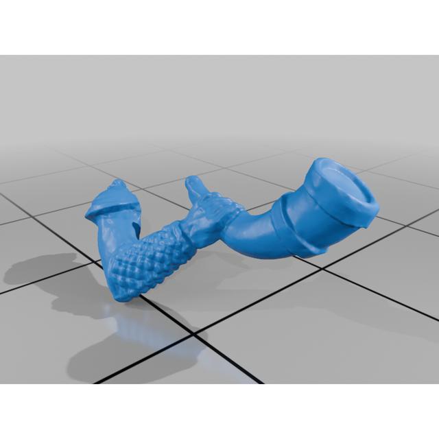 Elephant Rider 3D model thumbnail