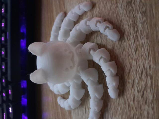 Cat Octopus 3D model thumbnail