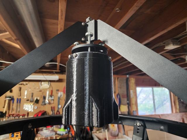 Secondary mirror cover for Hubble Optics UL18 3D model thumbnail