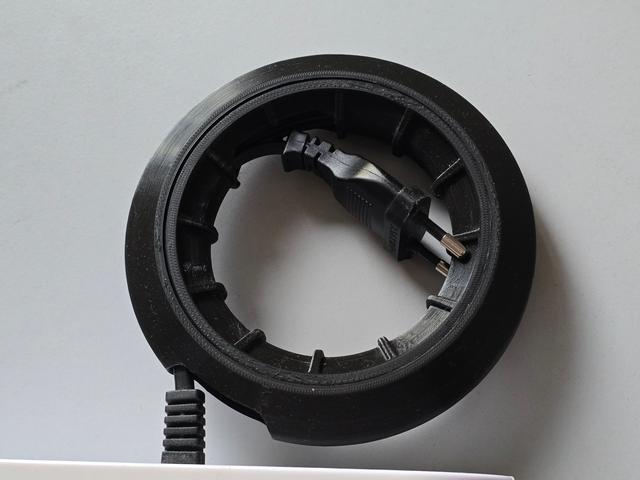 Next Gen Power Cable Winder (Print-in-Place, Multiple Sizes, Stackable) 3D model thumbnail