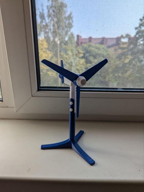 Stand for windmill 3D model thumbnail